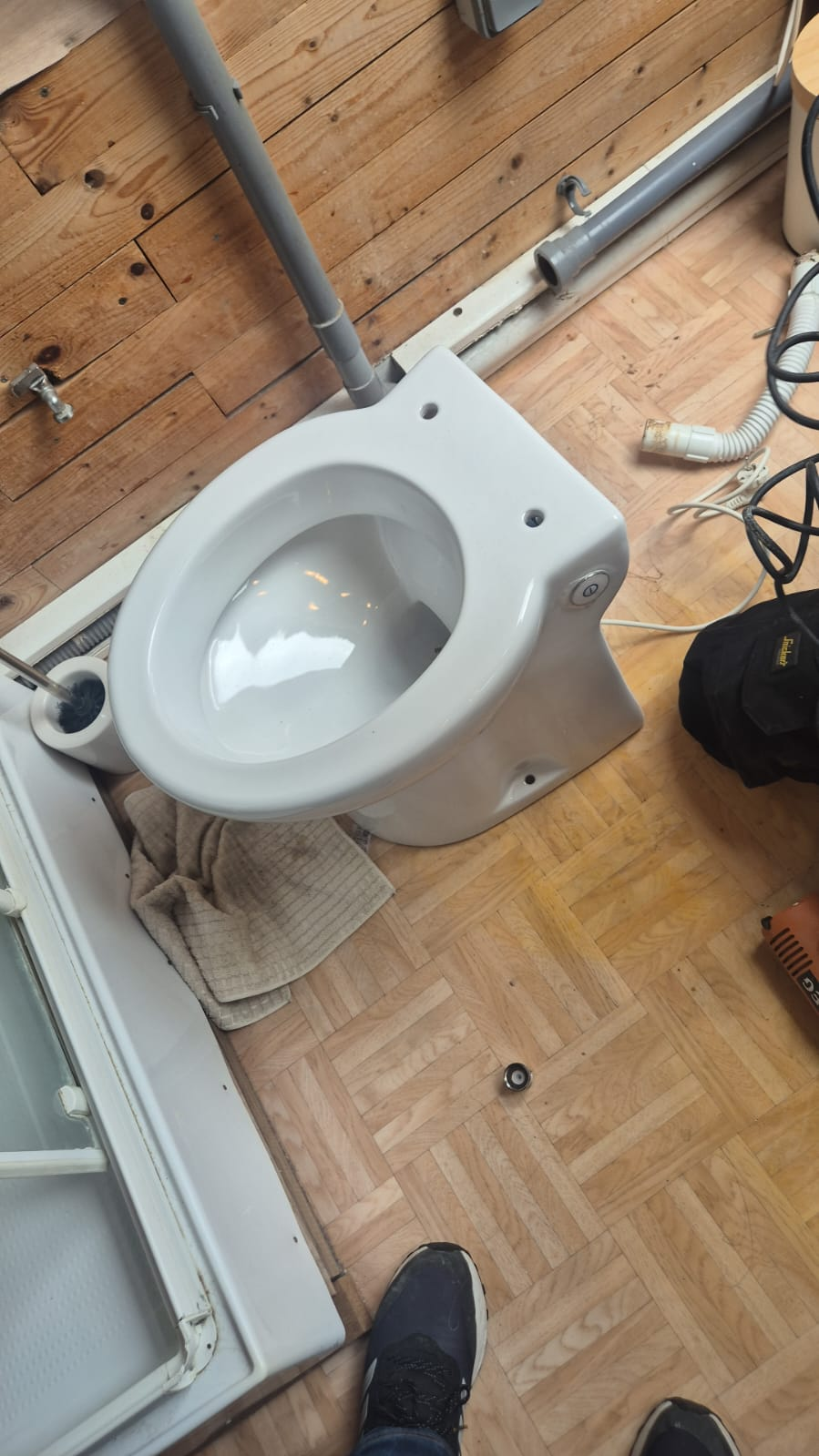 Remplacement d'une cuvette de WC